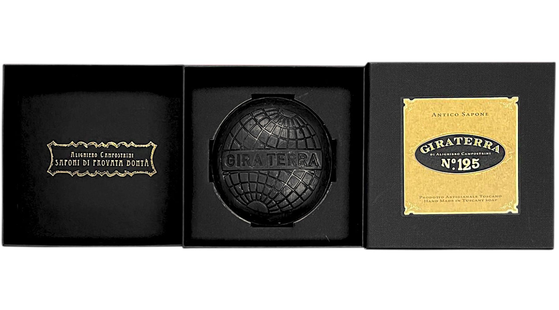 Giraterra Black Men's Luxury Handmade Soap