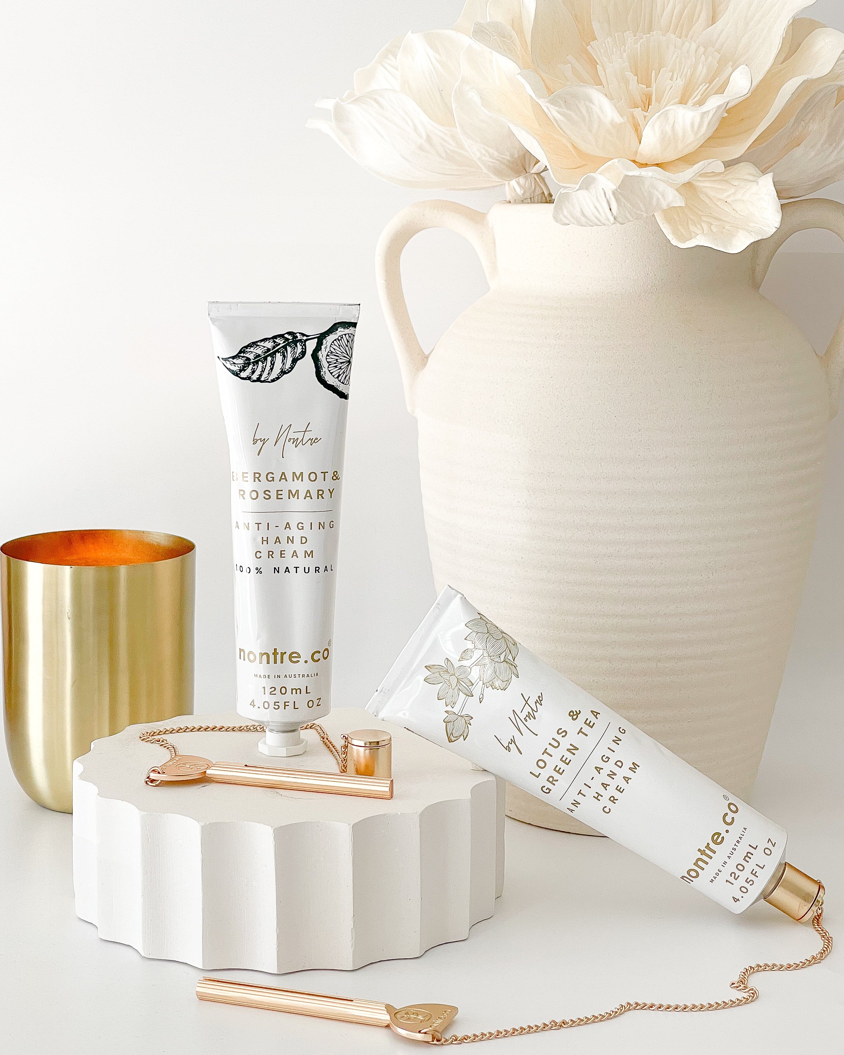 Natural Hand Cream, Bergamot & Rosemary 120ML