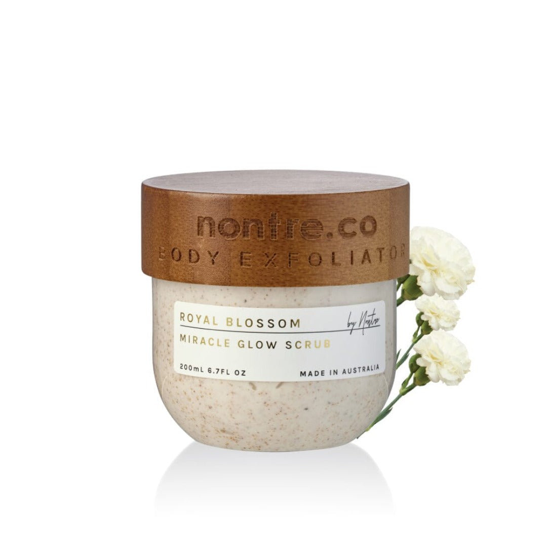 Miracle Glow Body Scrub 200mL, Royal Blossom