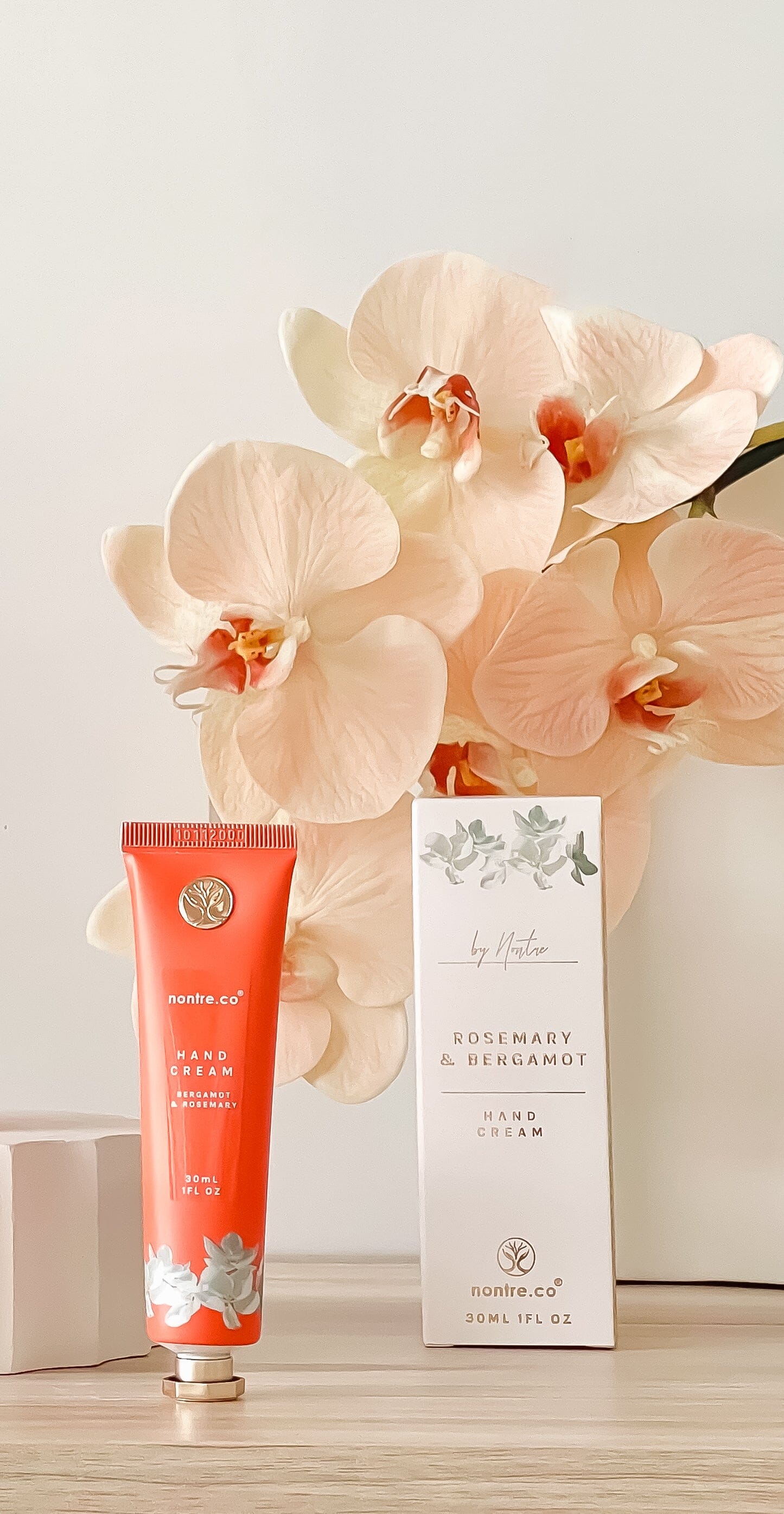 Natural Hand Cream 30ml, Bergamot & Rosemary