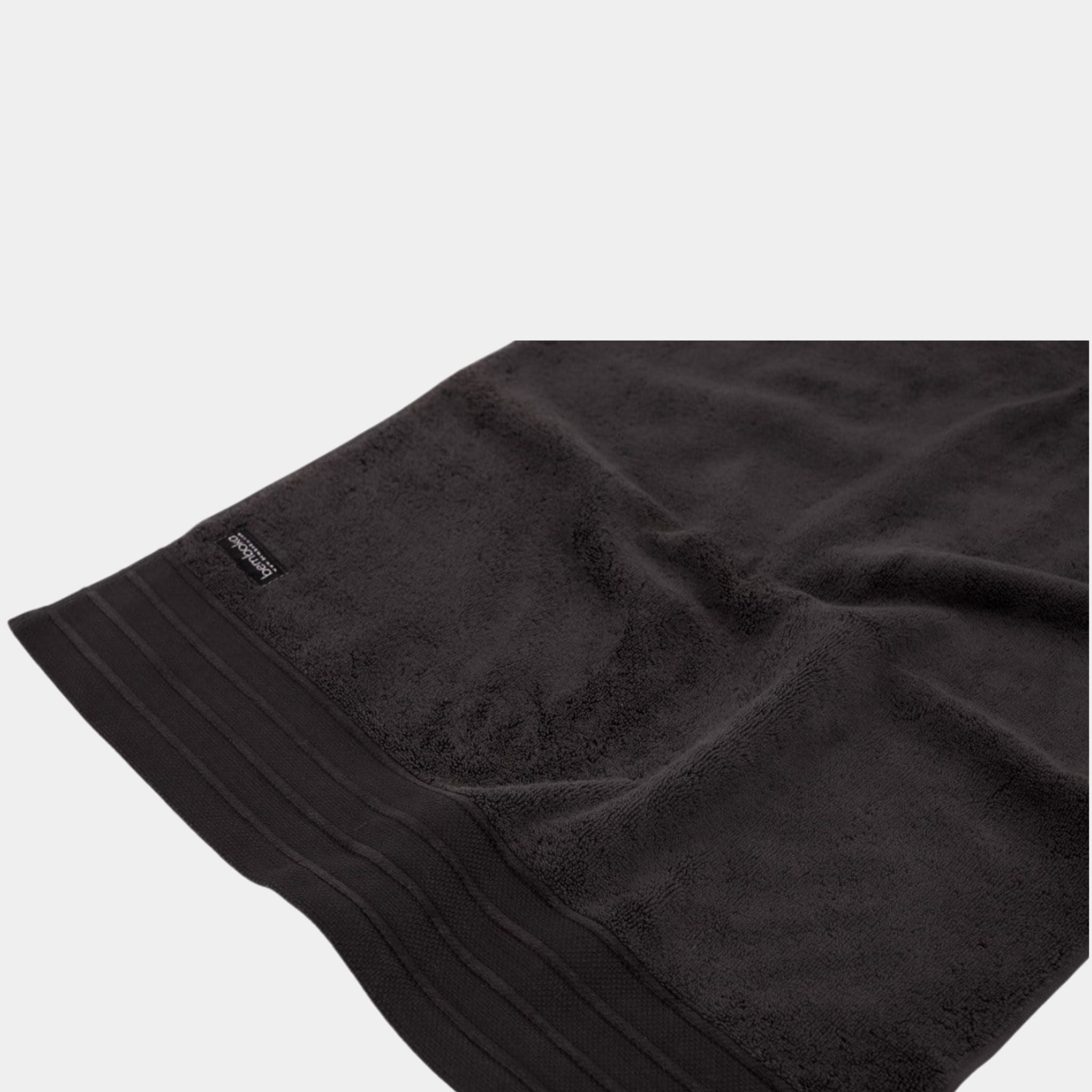 Bemboka Pure Cotton Hand Towel - Luxe Charcoal