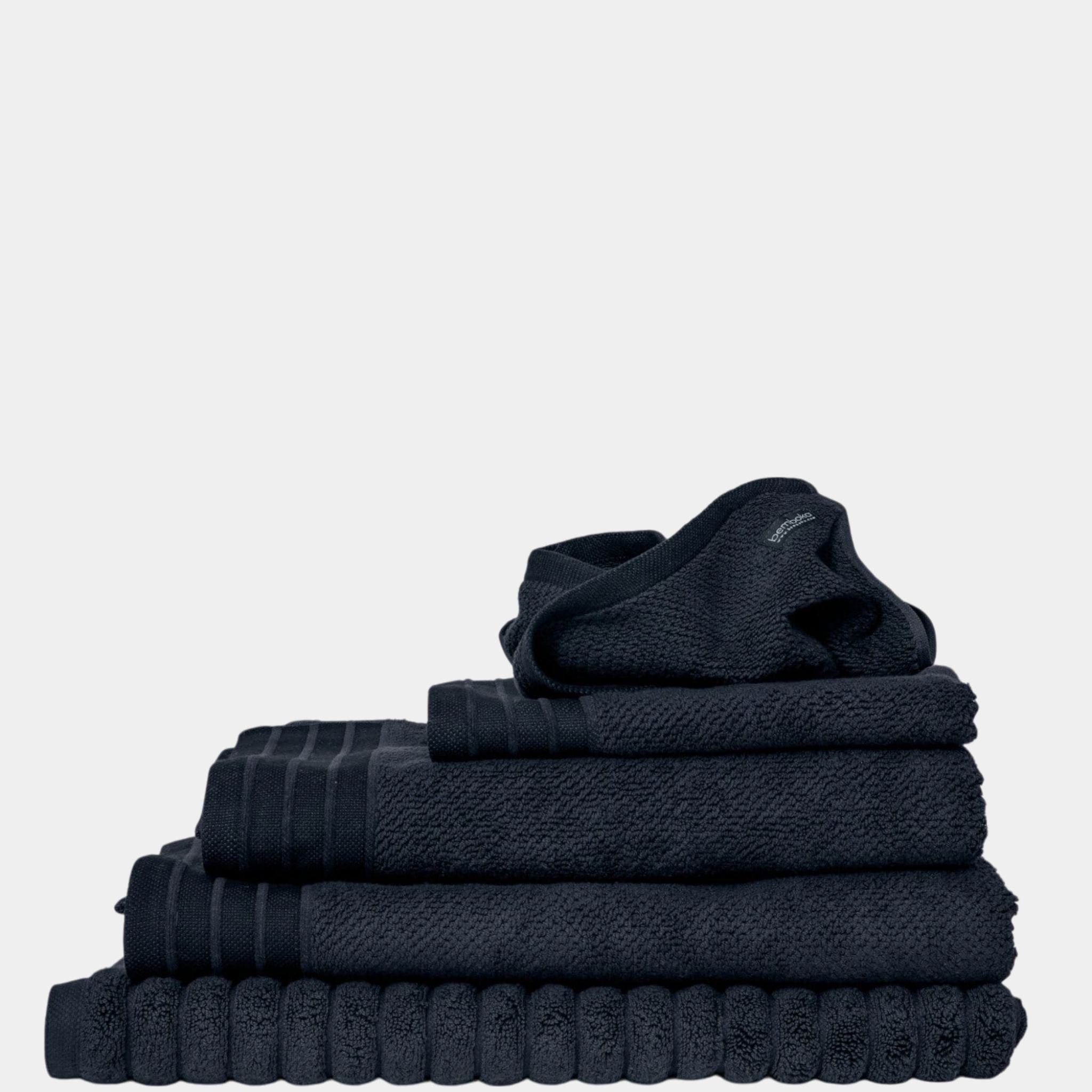 Bemboka Pure Cotton Bath Towel - Jacquard Ink