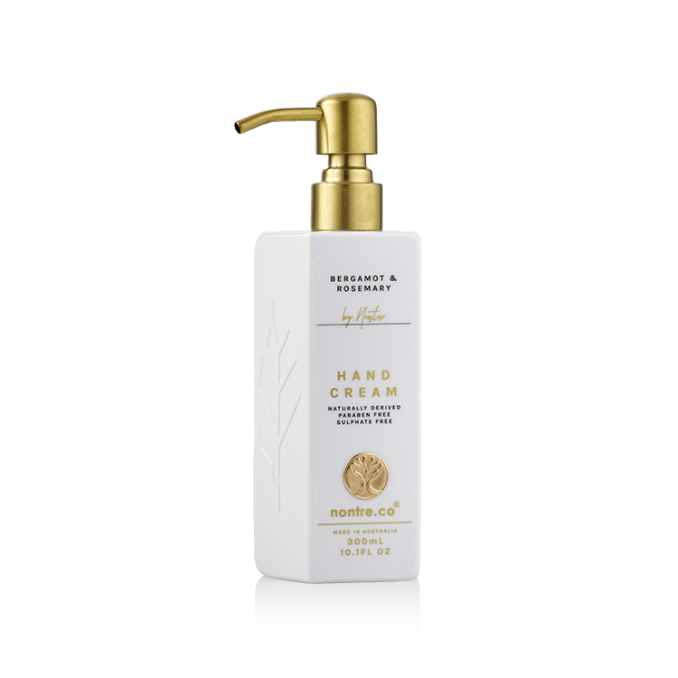 Nontre.co Natural Hand Cream 300ml Bergamot & Rosemary