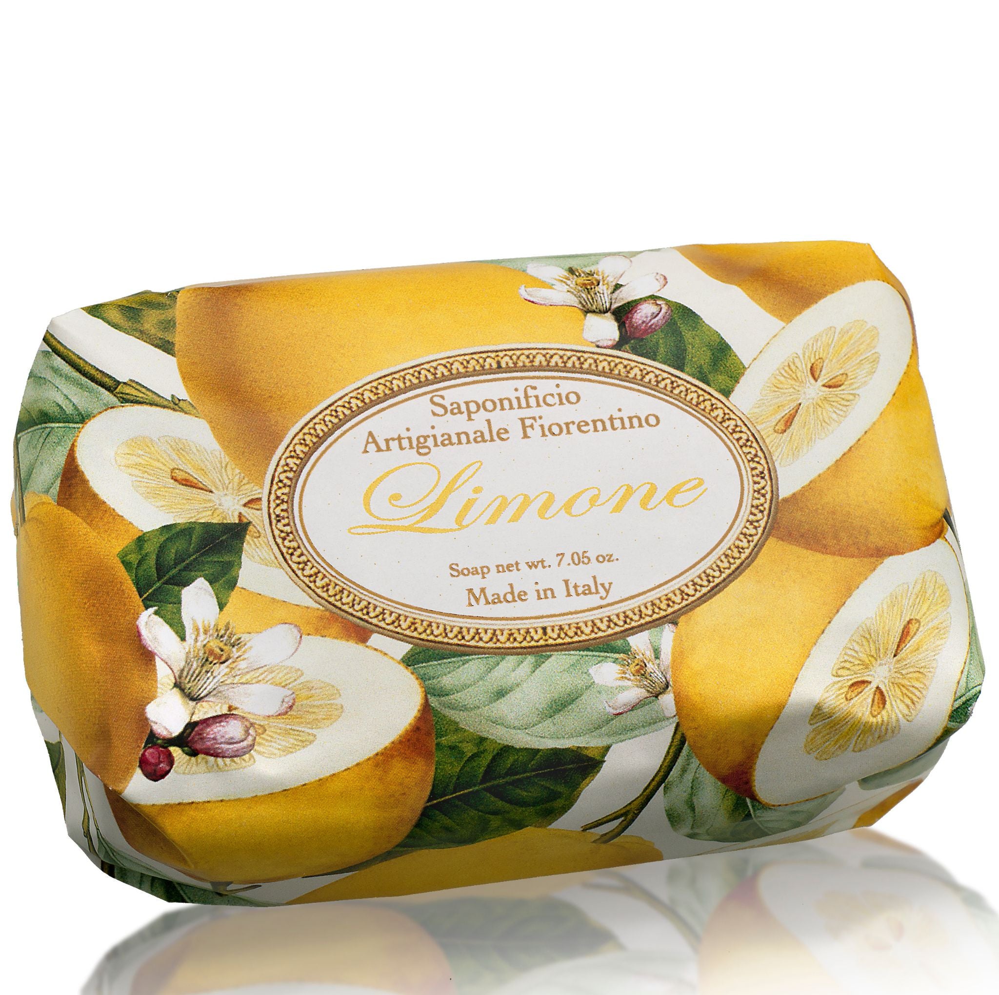 Saponificio Artigianale Fiorentino Lemon Bar Soap Set 3pcs