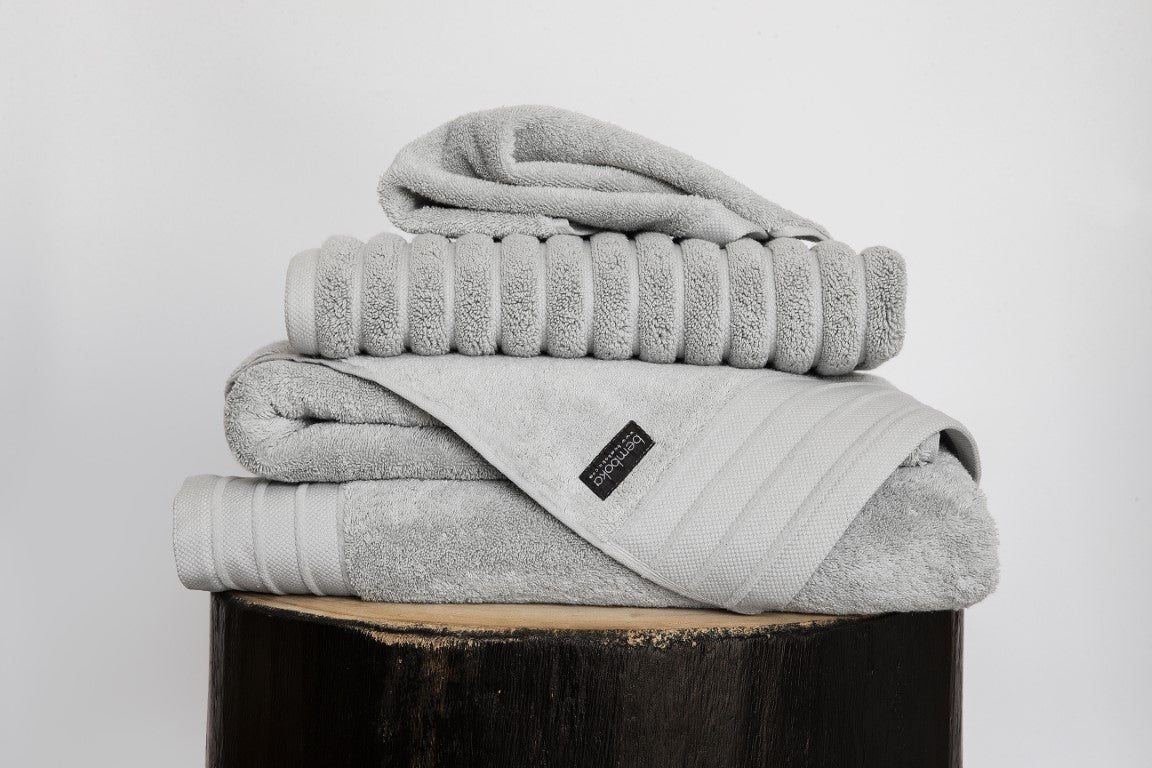Bemboka Pure Cotton Hand Towel - Luxe Dove