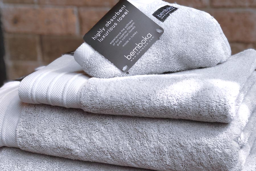 Bemboka Pure Cotton Complete Set of 5pcs - Luxe White