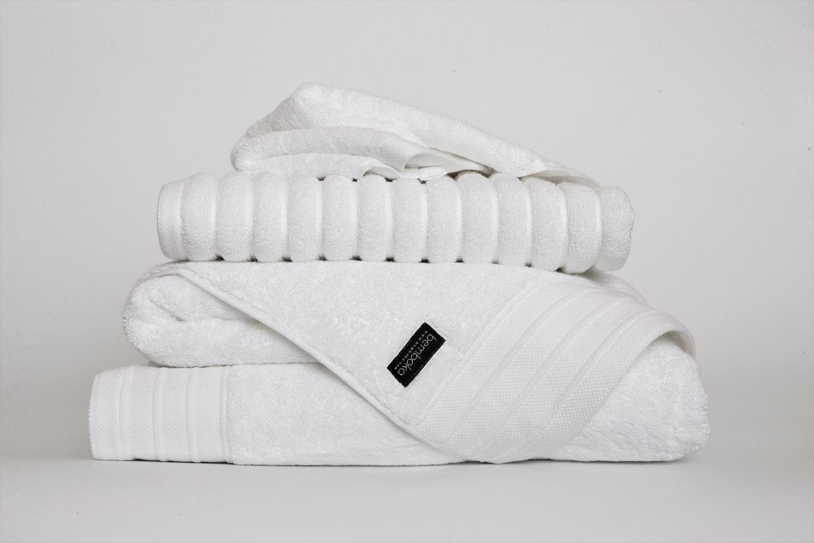 Bemboka Pure Cotton Hand Towel - Luxe White