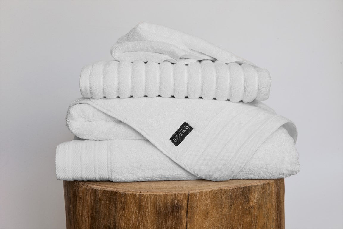 Bemboka Pure Cotton Bath Towel - Luxe White