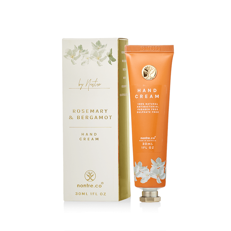 Natural Hand Cream 30ml, Bergamot & Rosemary