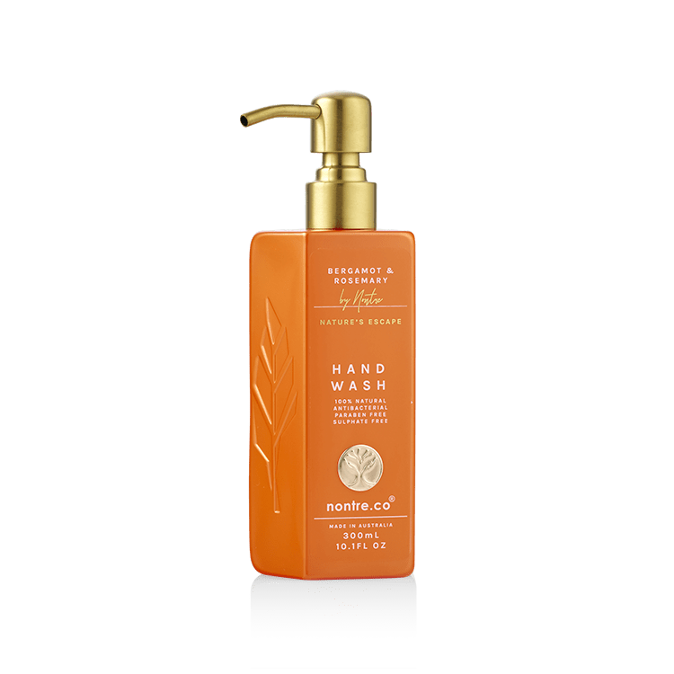 Natural Hand Wash 300ML, Bergamot & Rosemary
