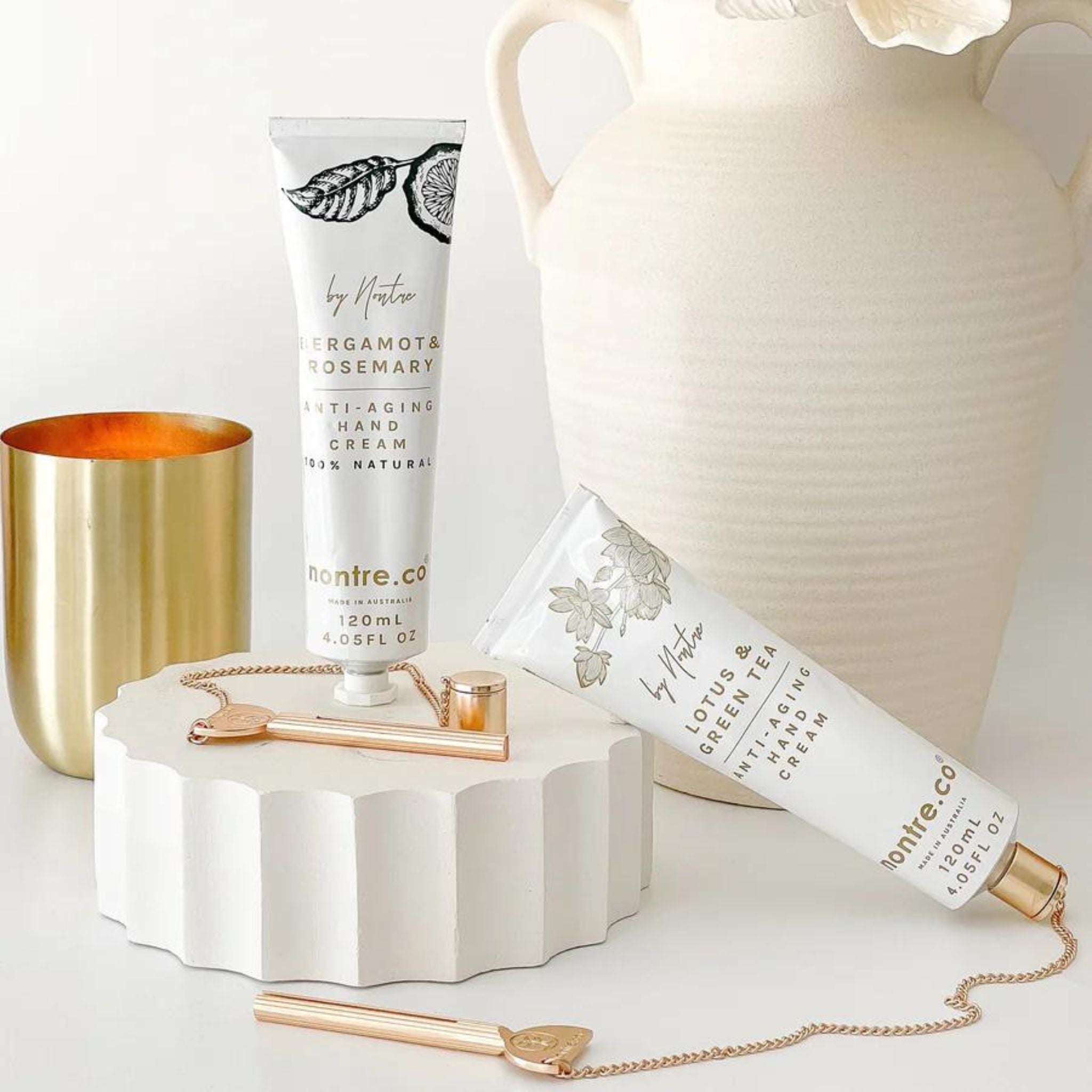 Nontre.co Natural Hand Cream 300ml Bergamot & Rosemary