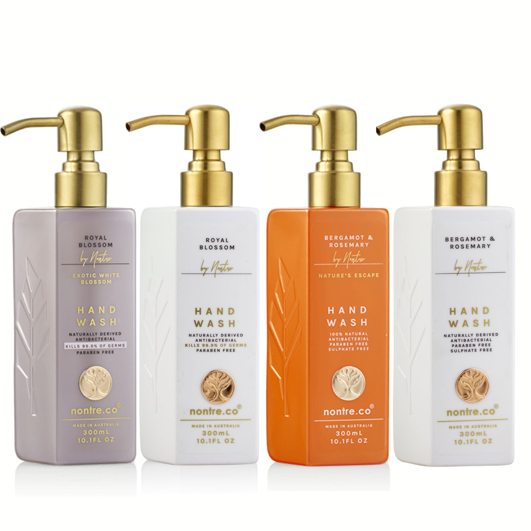 Nontre.co Hand Wash 300ml Set of 4pcs