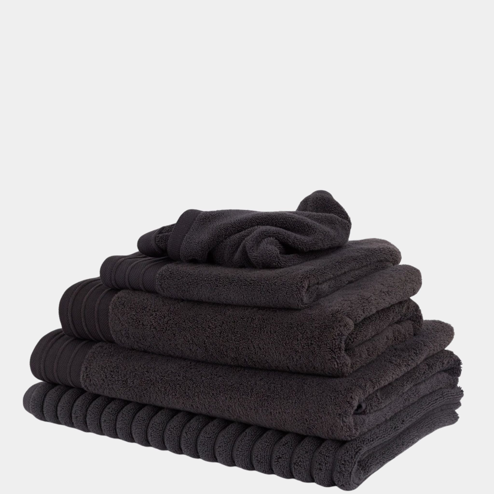 Bemboka Pure Cotton Bath Towel - Luxe Charcoal