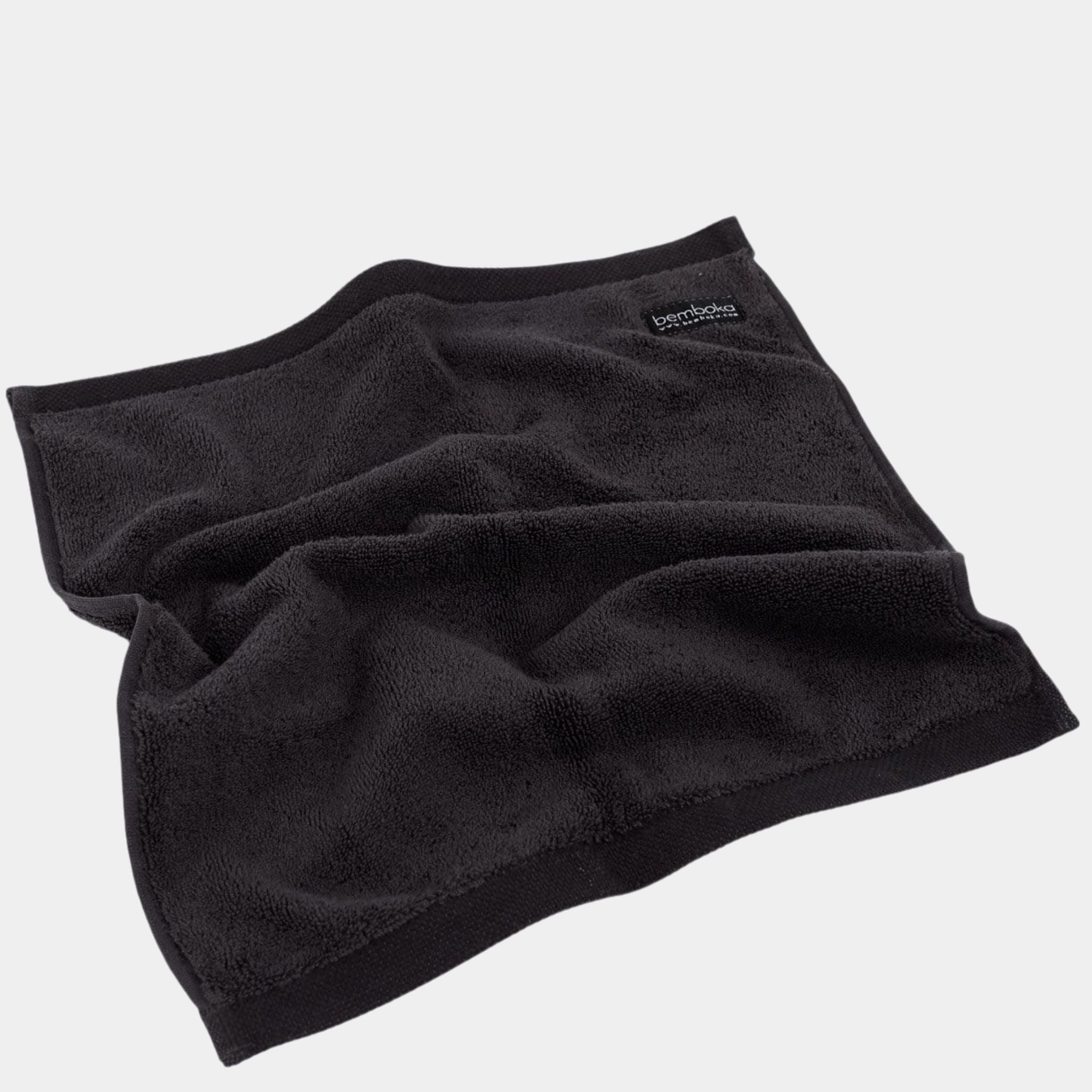 Bemboka Pure Cotton Face Washer - Luxe Charcoal