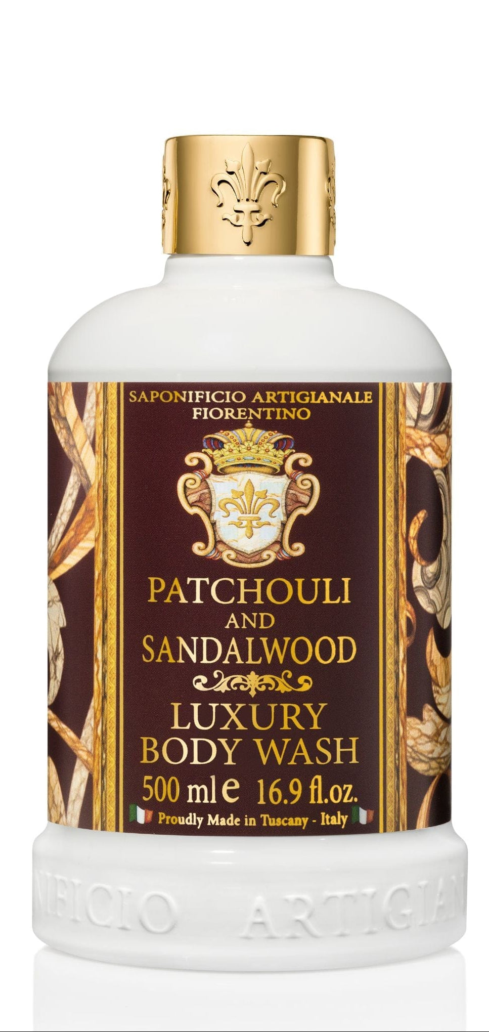 Saponificio Artigianale Fiorentino Liquid Soap Saponificio Artigianale Fiorentino Patchouli & Sandalwood Body & Hand Wash Set Brand
