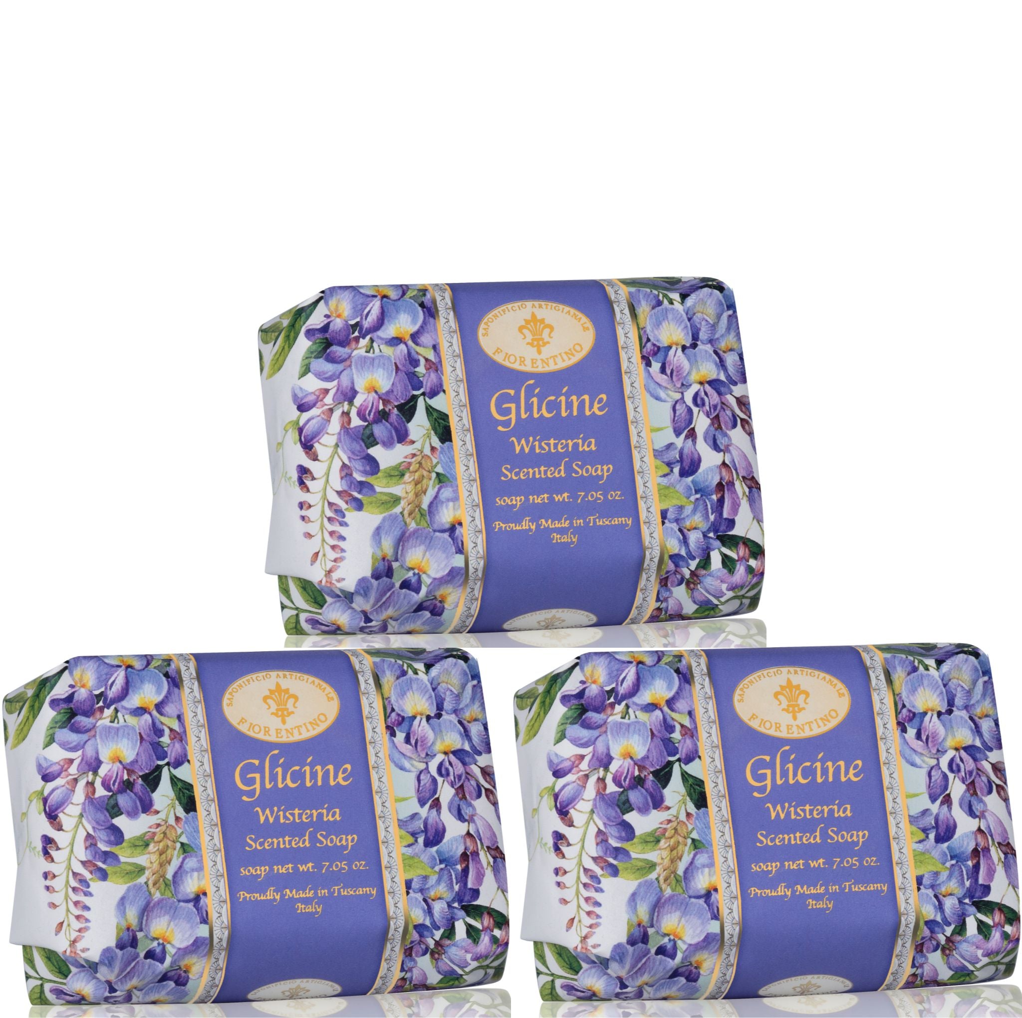 Saponificio Artigianale Fiorentino Wisteria Bar Soap 12pcs