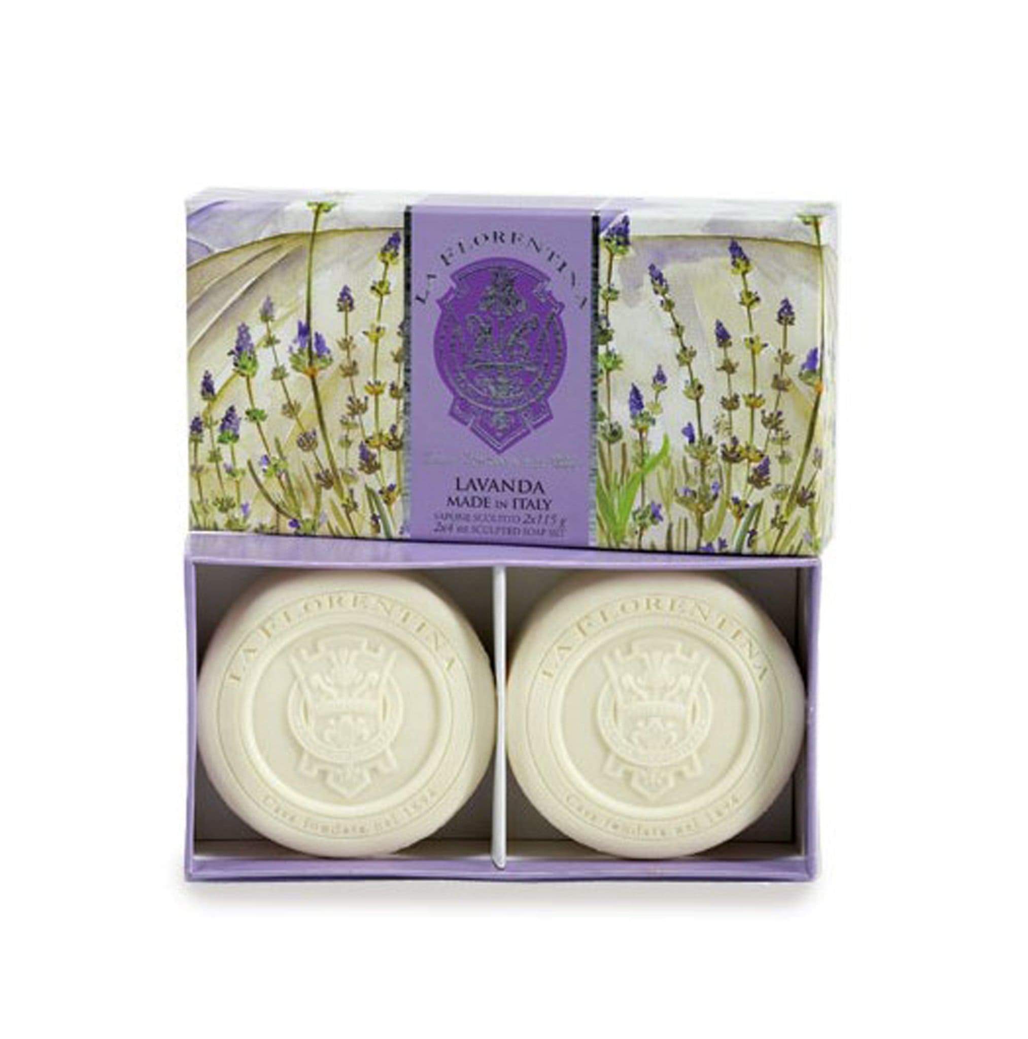 Italian Luxury Group Set of 2 Round Soap La Florentina Set of 6 Mixed 2 Round Soaps 115 g Brand