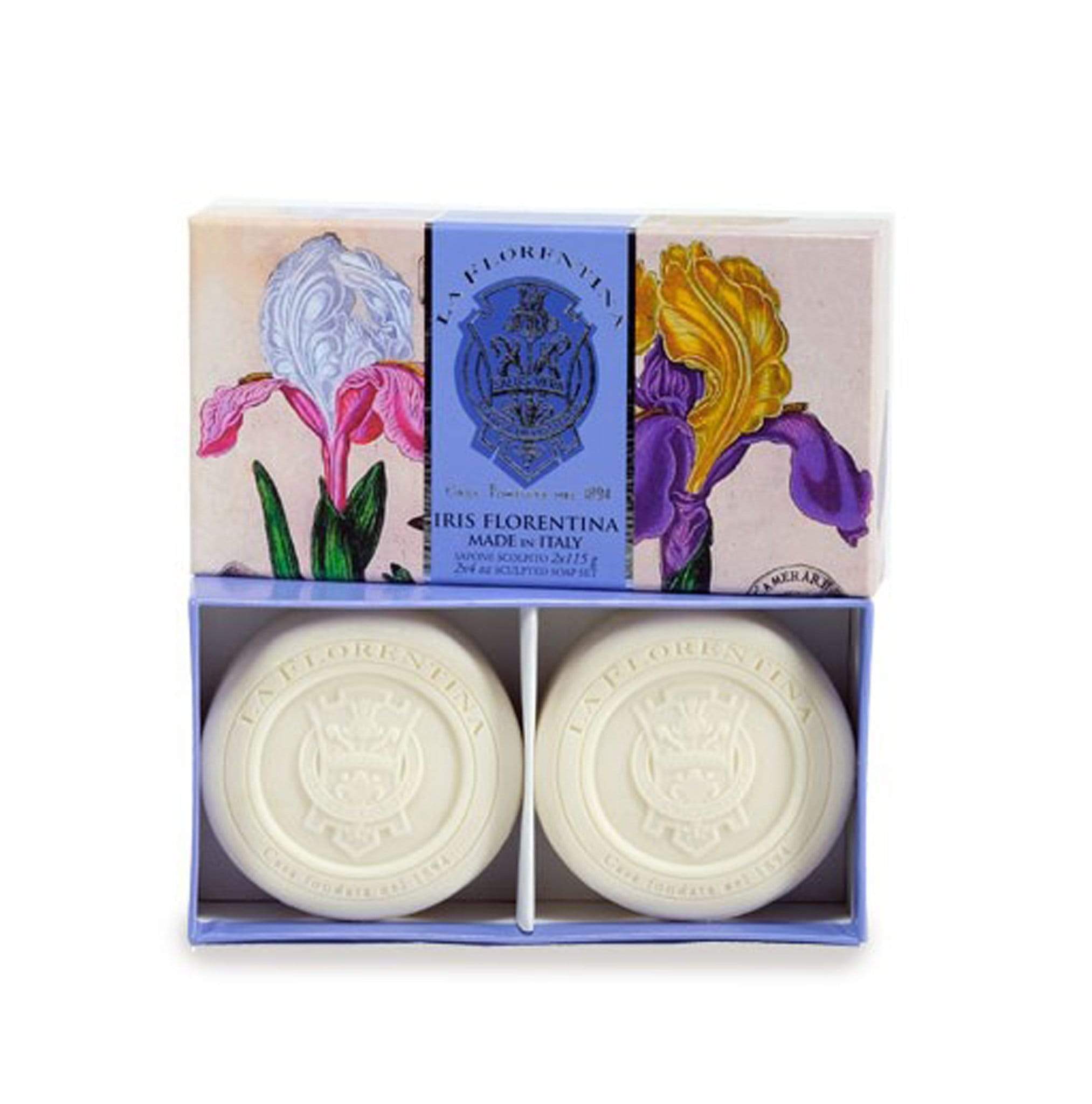 Italian Luxury Group Set of 2 Round Soap La Florentina Set of 6 Mixed 2 Round Soaps 115 g Brand