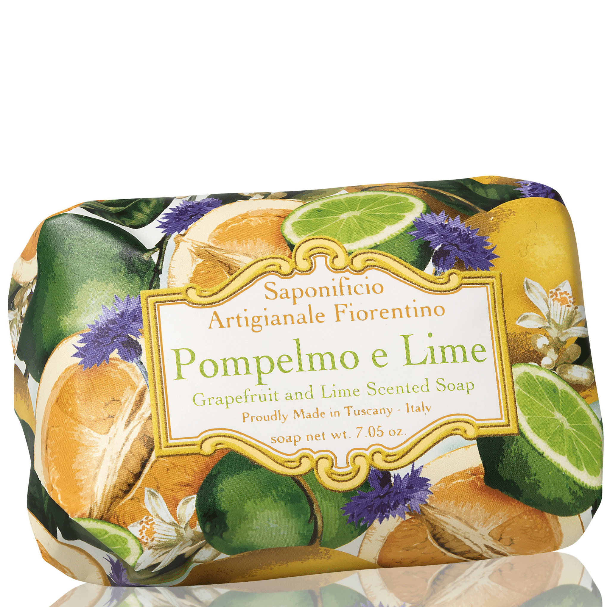 Saponificio Artigianale Fiorentino Bar Soap Saponificio Artigianale Fiorentino Raffaello 12 x 200g Tangerine & bergamot+Grapefruit & lime+Coconut & pomegranate Brand
