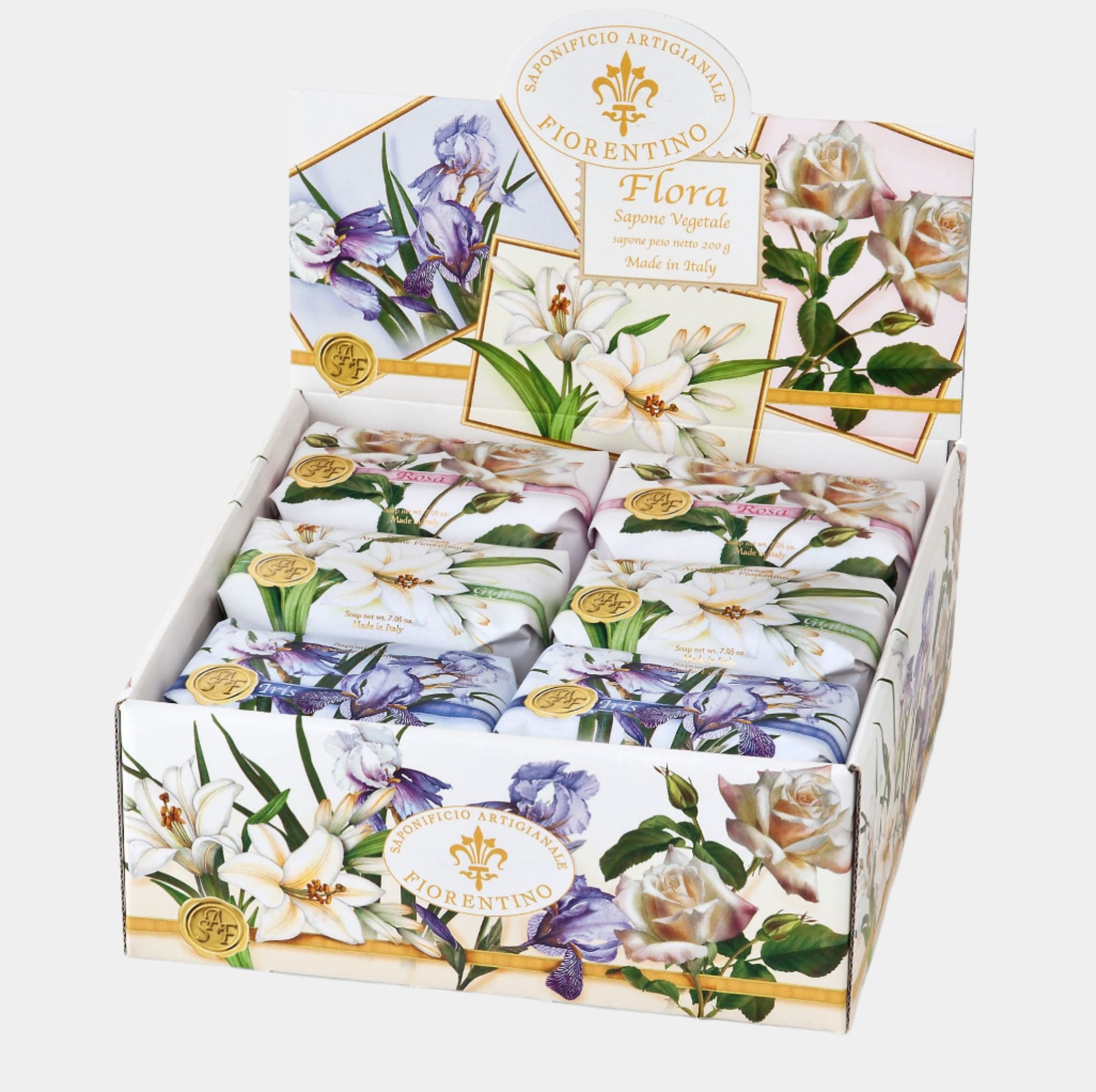 italianluxurygroup.com.au Bar Soap Saponificio Artigianale Fiorentino Primavera 12 x 200g Brand