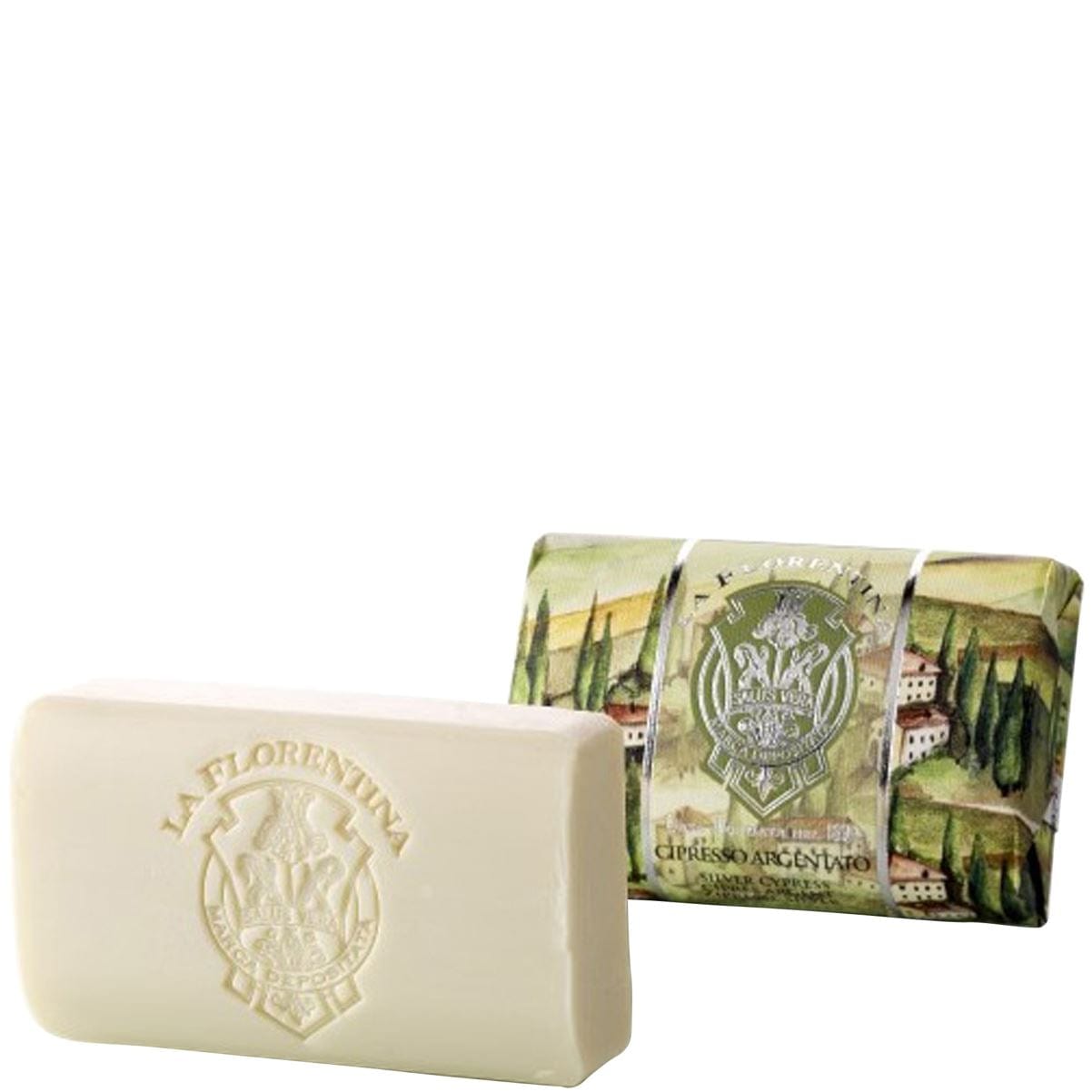 Italian Luxury Group 200g Bar Soap La Florentina Silver Cypress Bar Soap 200g Brand