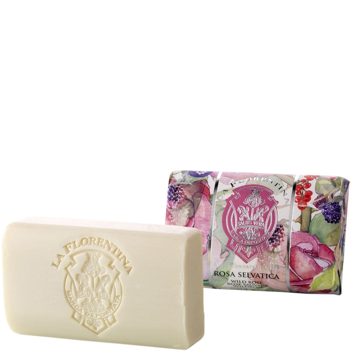 Italian Luxury Group 200g Bar Soap La Florentina Wild Rose  Bar soap 200g Brand