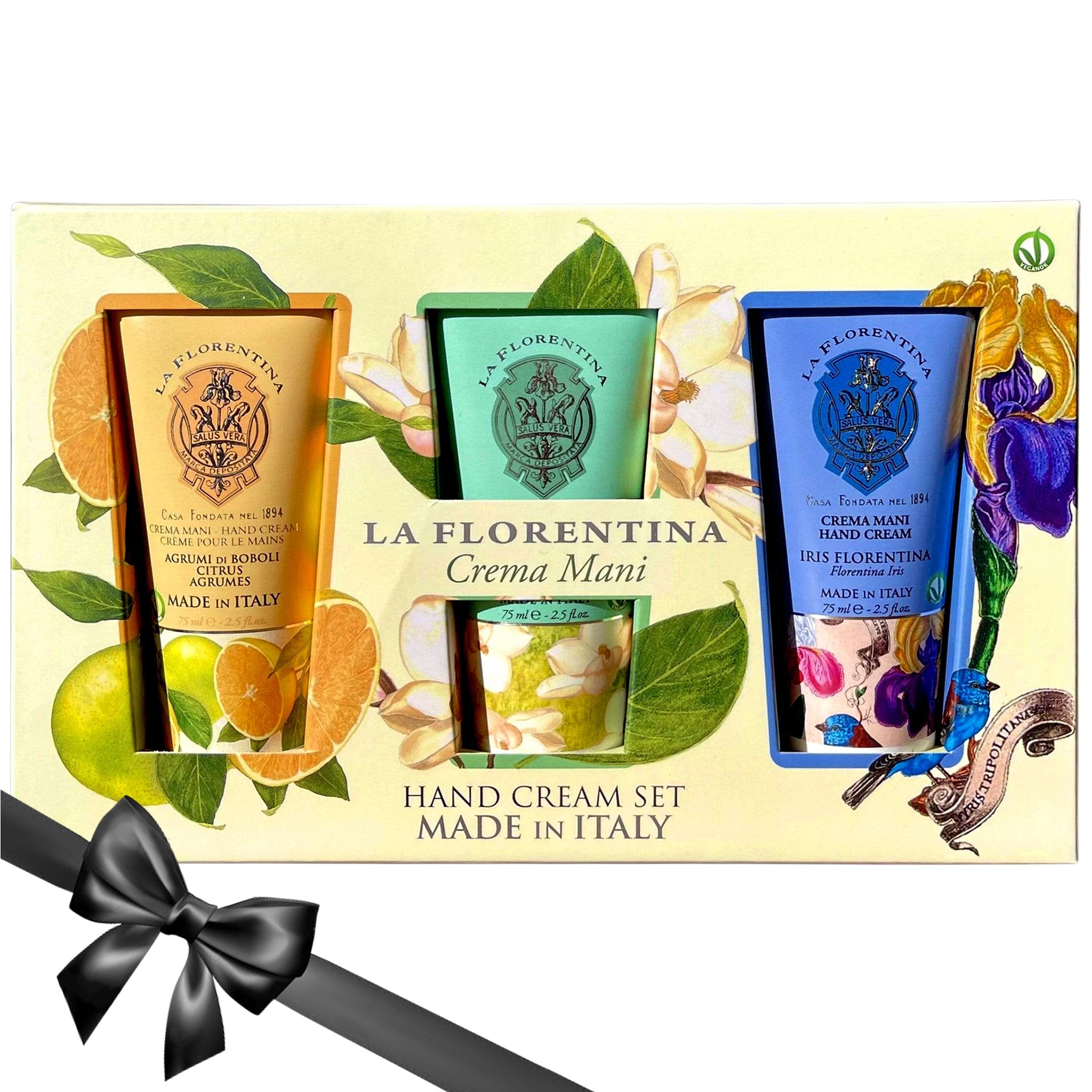 Gift Set La Florentina Hand Cream Boboli Citrus Magnolia Iris