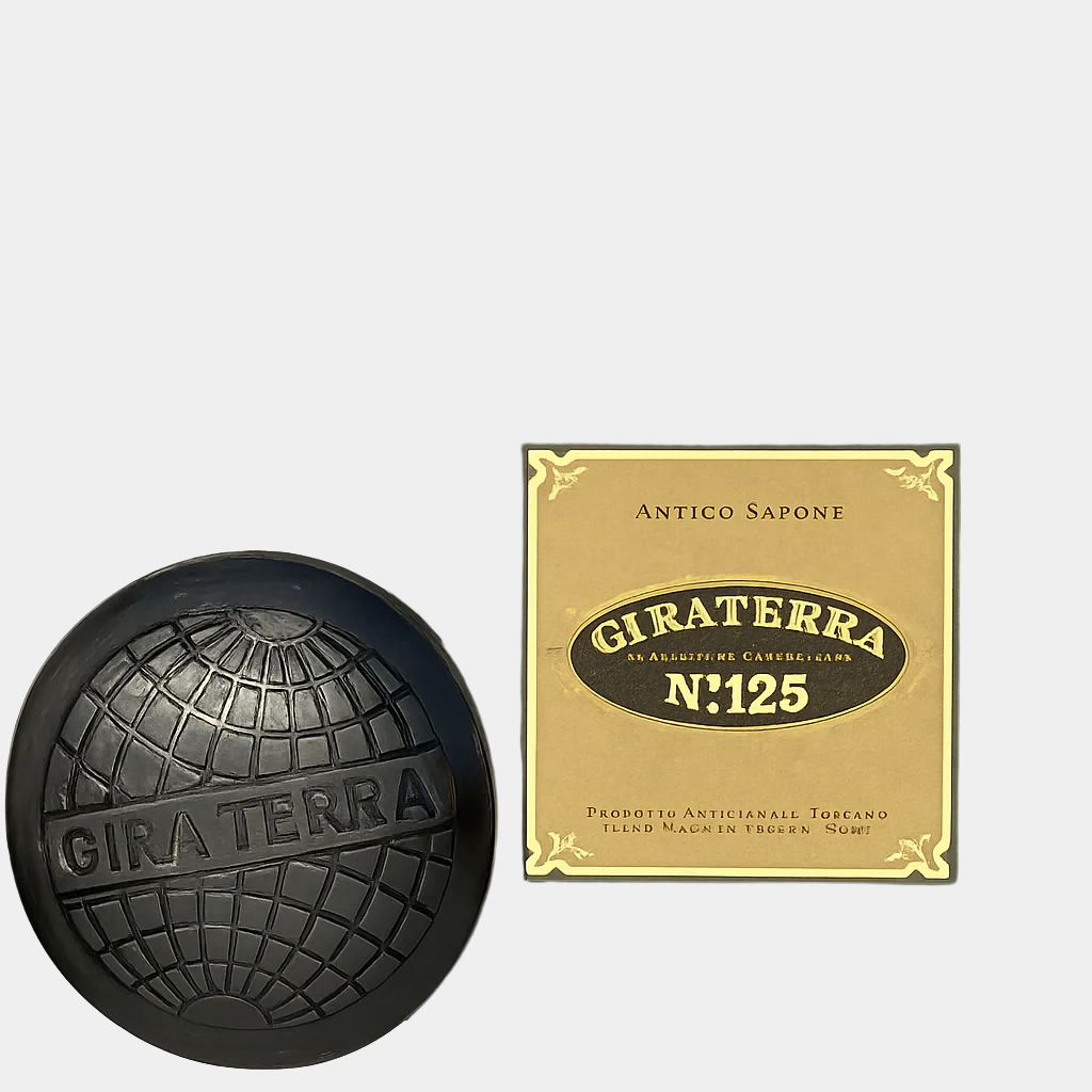 Giraterra Black Luxury Handmade Soap Gift Boxed 220g