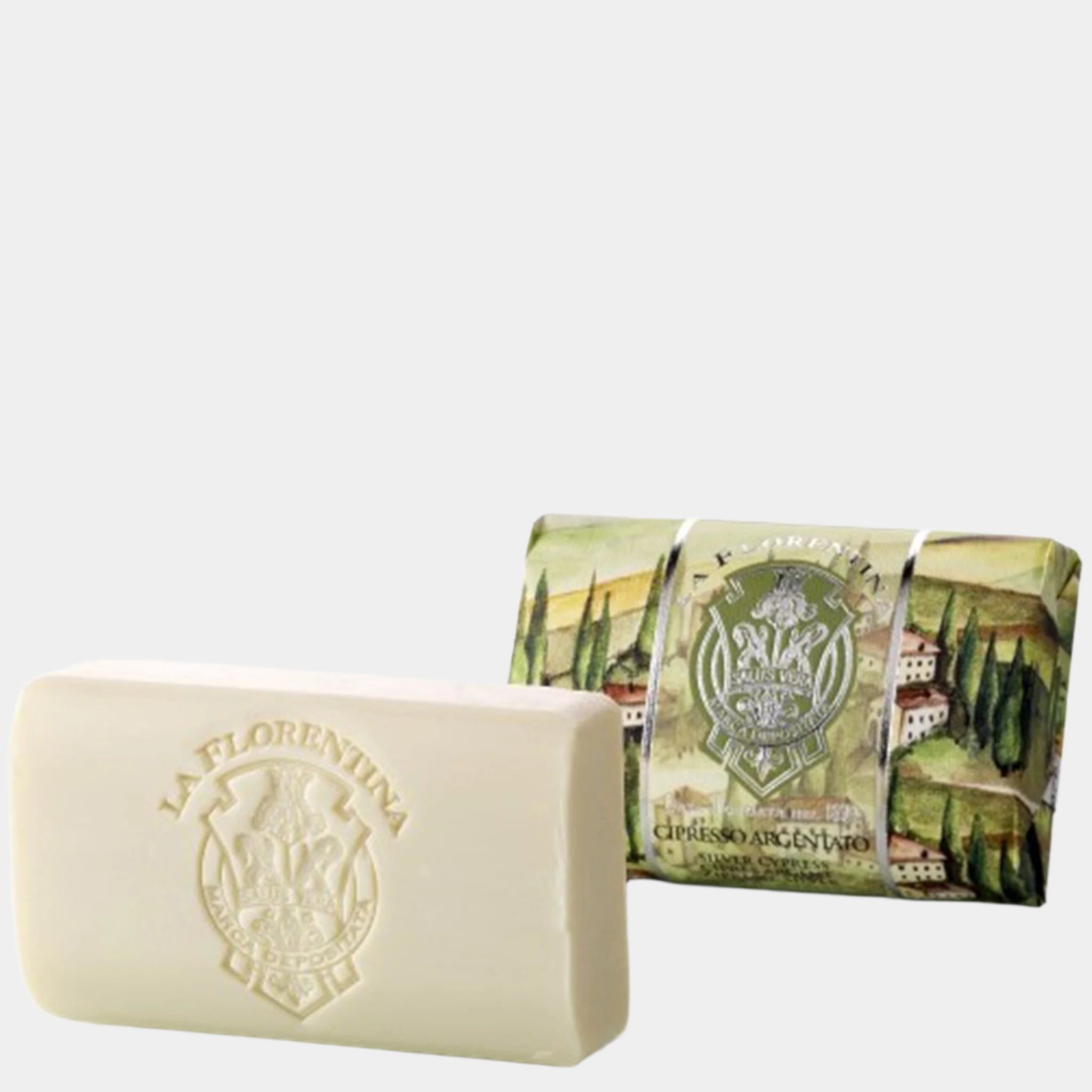 La Florentina Silver Cypress Set of 3 Bars Soap 200g