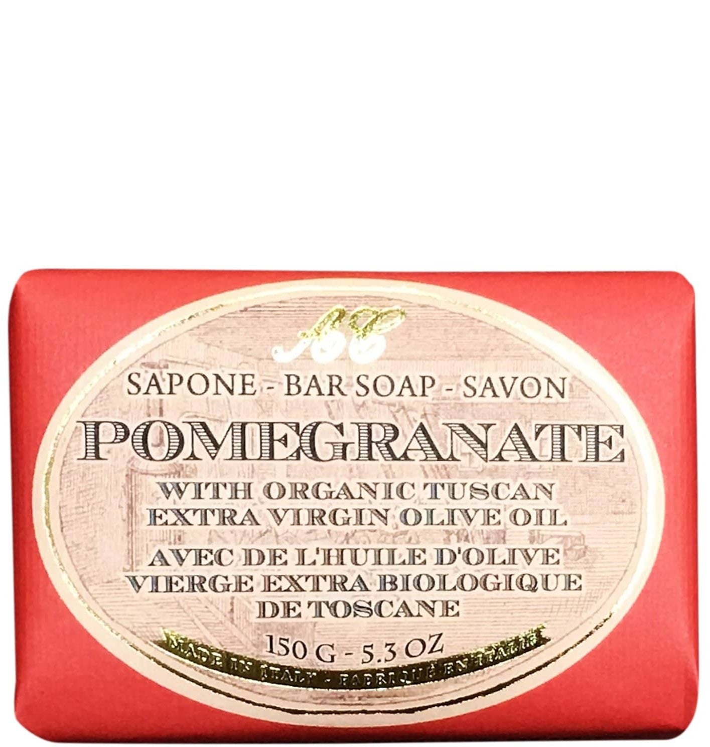 Italian Luxury Group Organic Bar Soap Campostrini Organic Pomegranate Bar Soap 150 g Brand