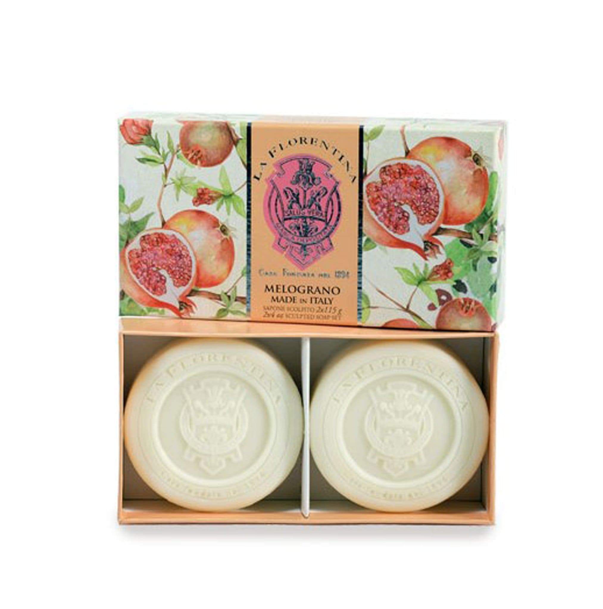 Italian Luxury Group Set of 2 Round Soap La Florentina Set of 6 Mixed 2 Round Soaps 115 g Brand