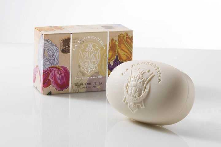La Florentina Iris Italian Soaps Gift Boxed Hand Made Tuscan Soap 300g