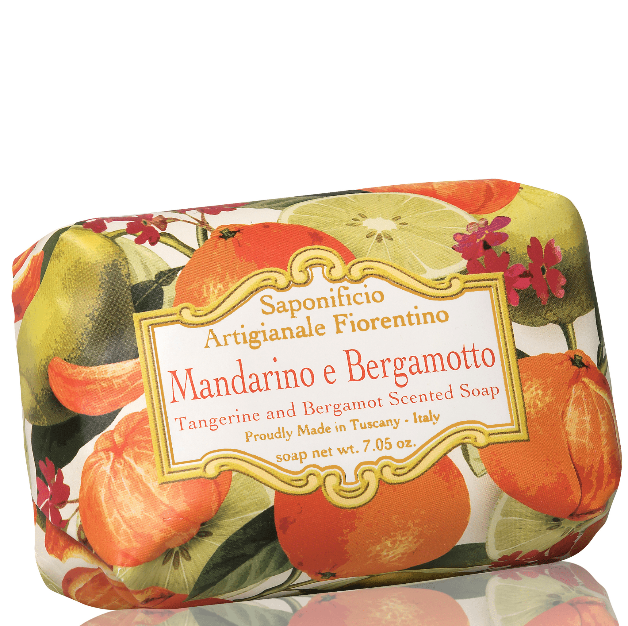 Saponificio Artigianale Fiorentino Bar Soap Saponificio Artigianale Fiorentino Raffaello 12 x 200g Tangerine & bergamot+Grapefruit & lime+Coconut & pomegranate Brand