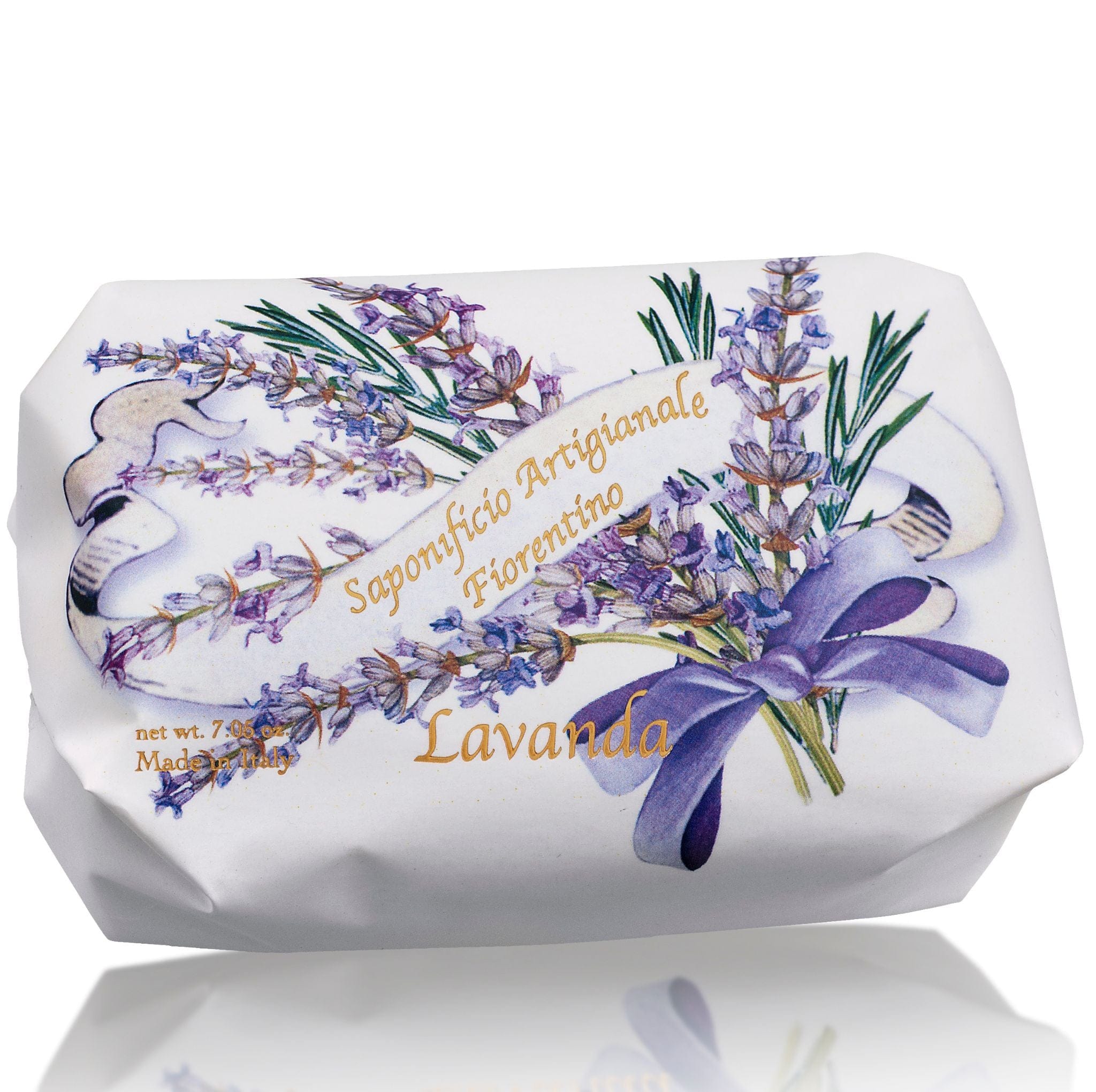 Saponificio Artigianale Fiorentino Bar soap Saponificio Artigianale Fiorentino Bouquet di Fiori 12 x 200g Voilet + Lavender + Lily of the Valley Brand