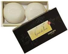 Italian Luxury Group Hand Made Soaps Campostrini Gocce di  Fiori Luxury Hand Made 2 Round Soaps Gift Boxed Brand