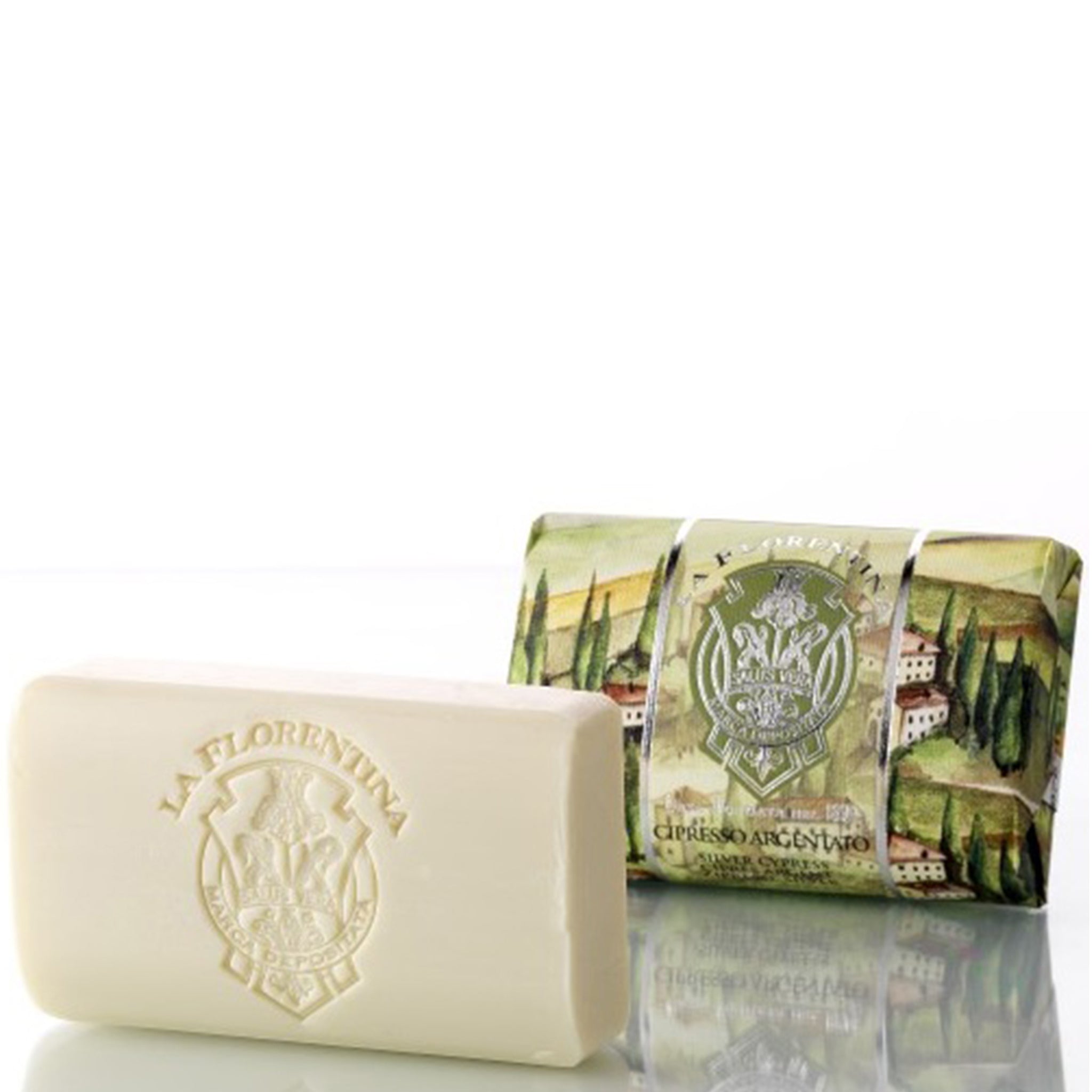 La Florentina Silver Cypress 200g Bar Soap
