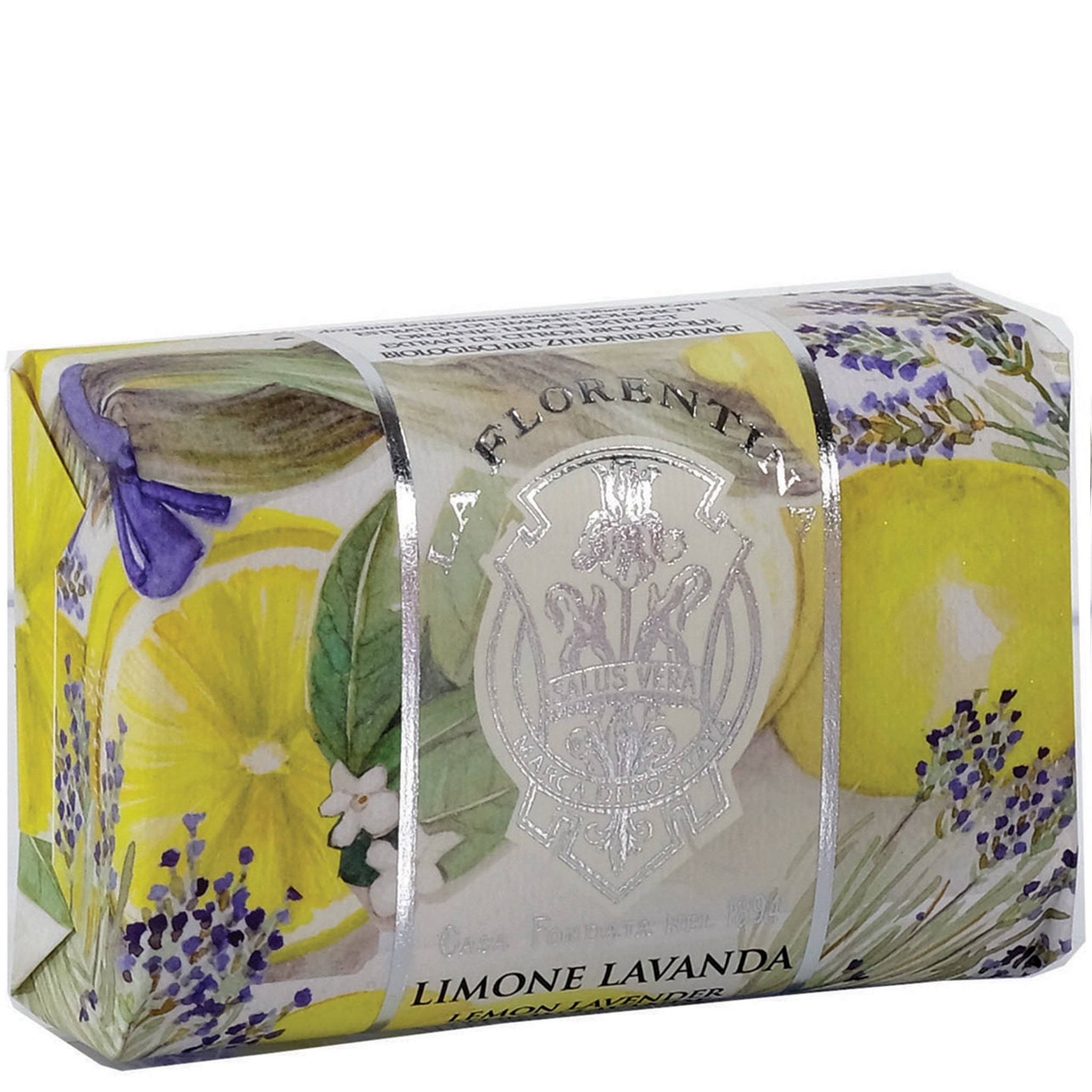 La Florentina Lemon Lavender 200g Bar Soap