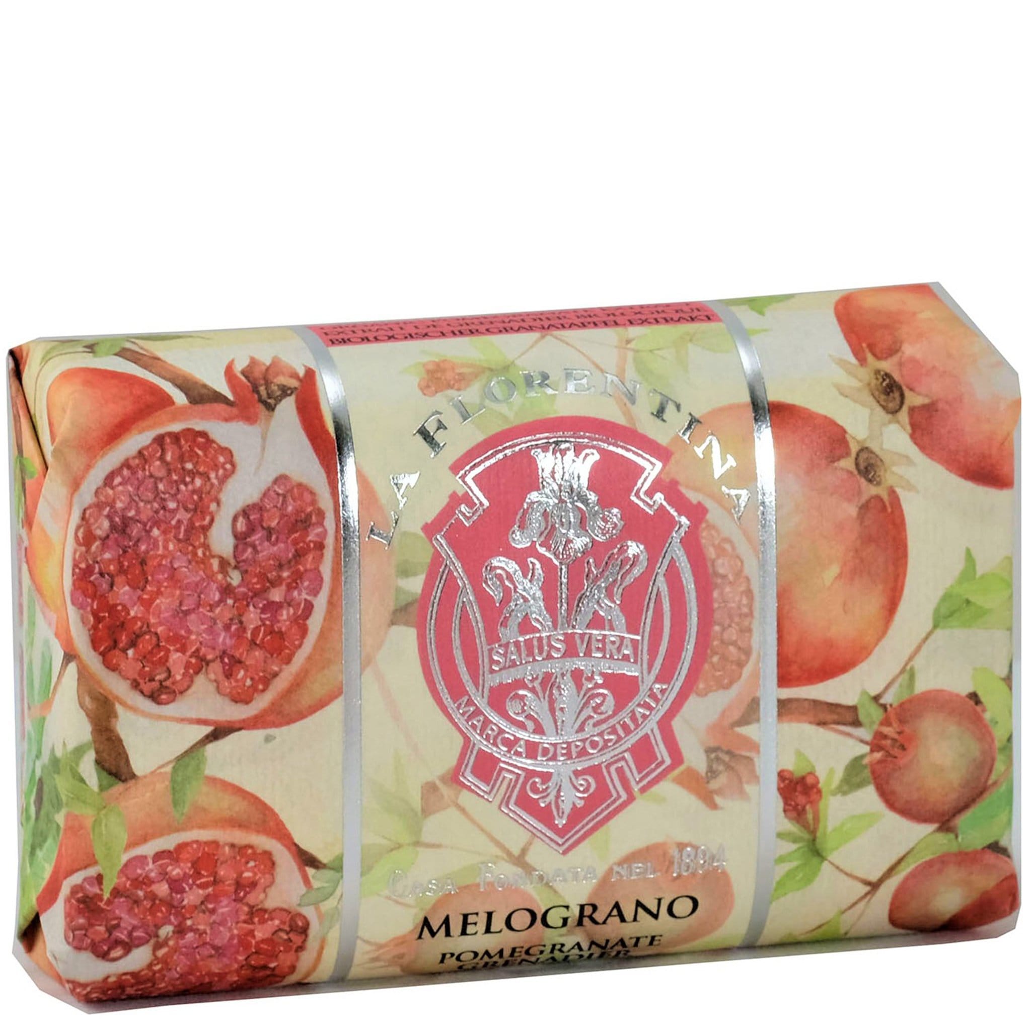 Italian Luxury Group 200g Bar Soap La Florentina Pomegranate Bar soap 200g Brand