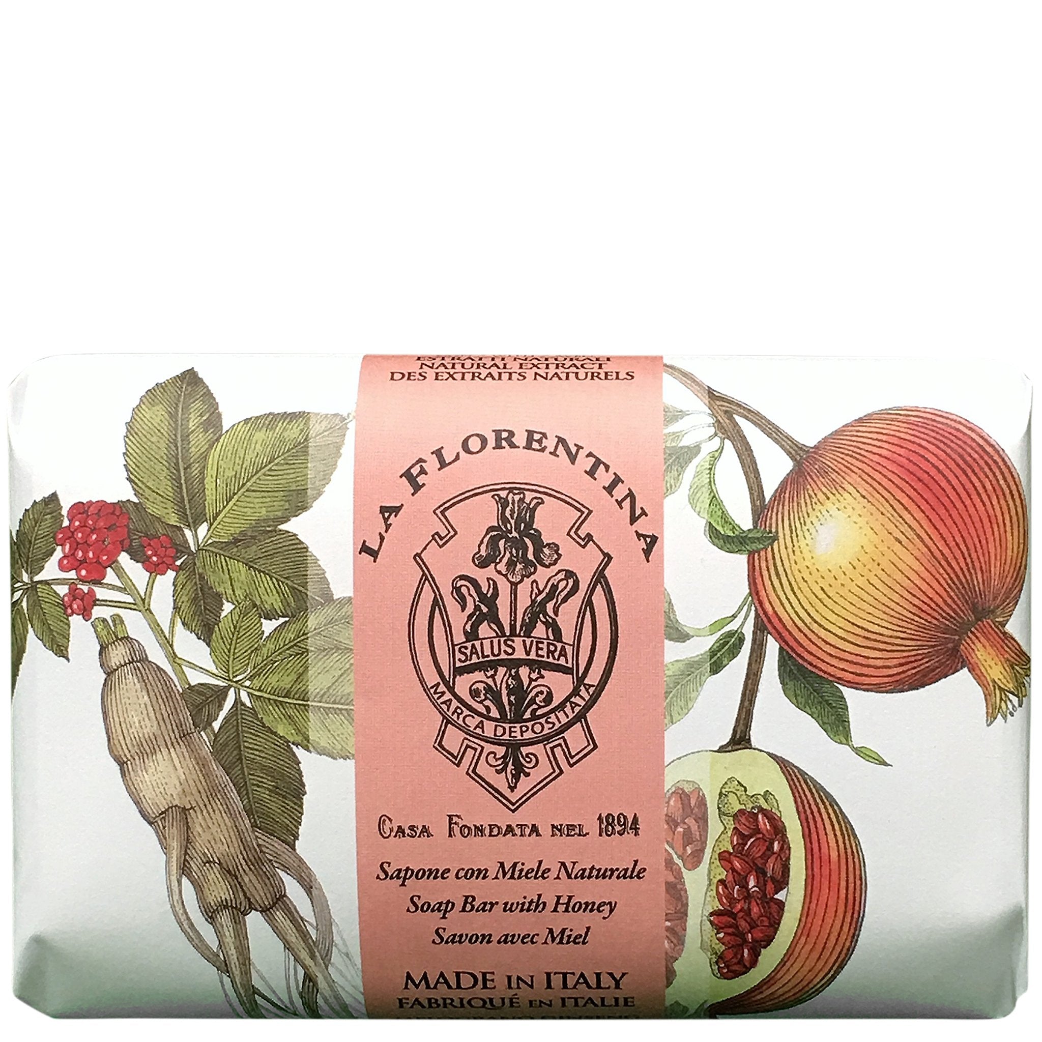 Pomegranate & Ginseng Bar Soap 200g