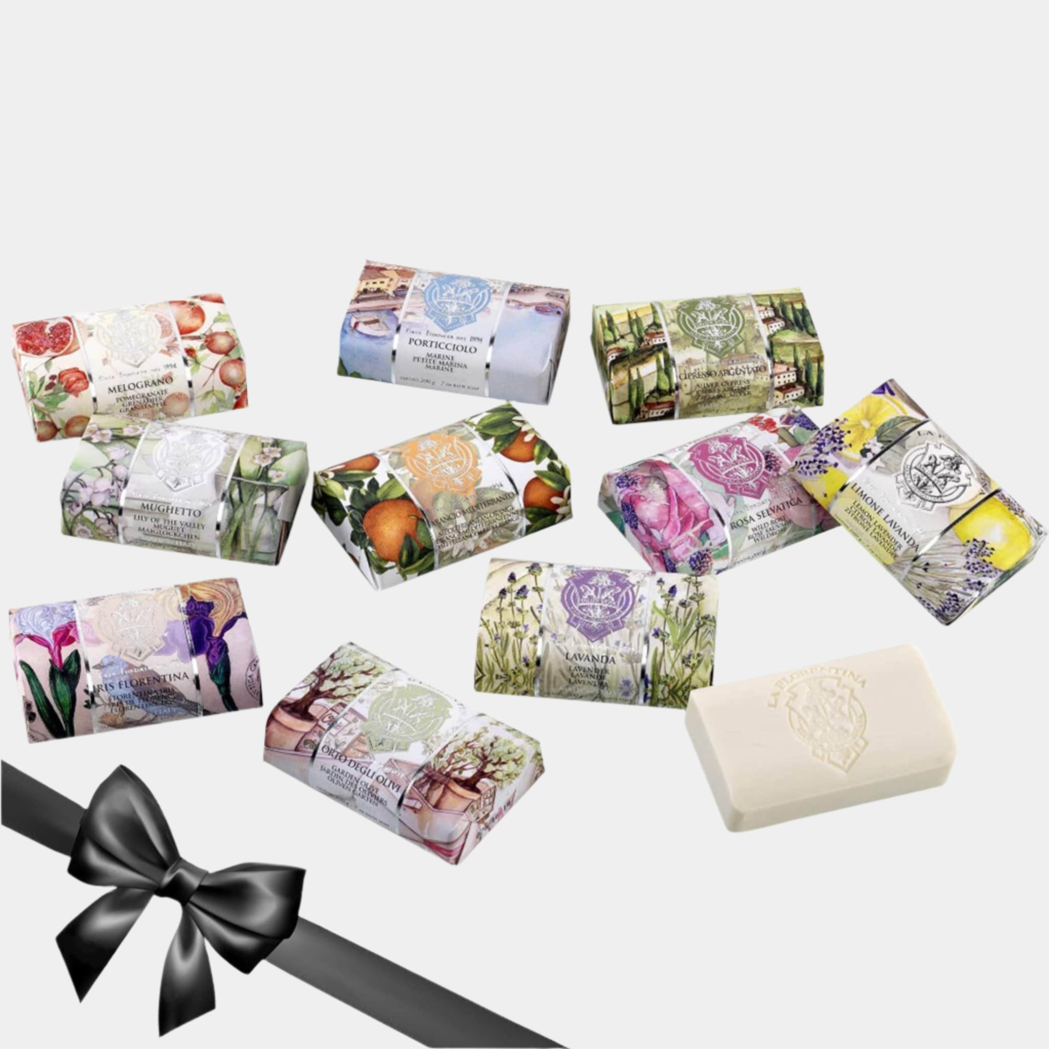 Italian Luxury Group Gift Set La Florentina Bar Soap 200G 2x Mixed - Pay for 10Pcs Get 12Pcs Brand